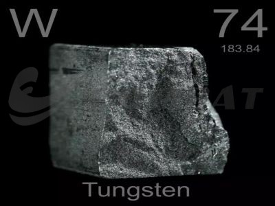 Why is tungsten with a high melting point not used in aero engines?